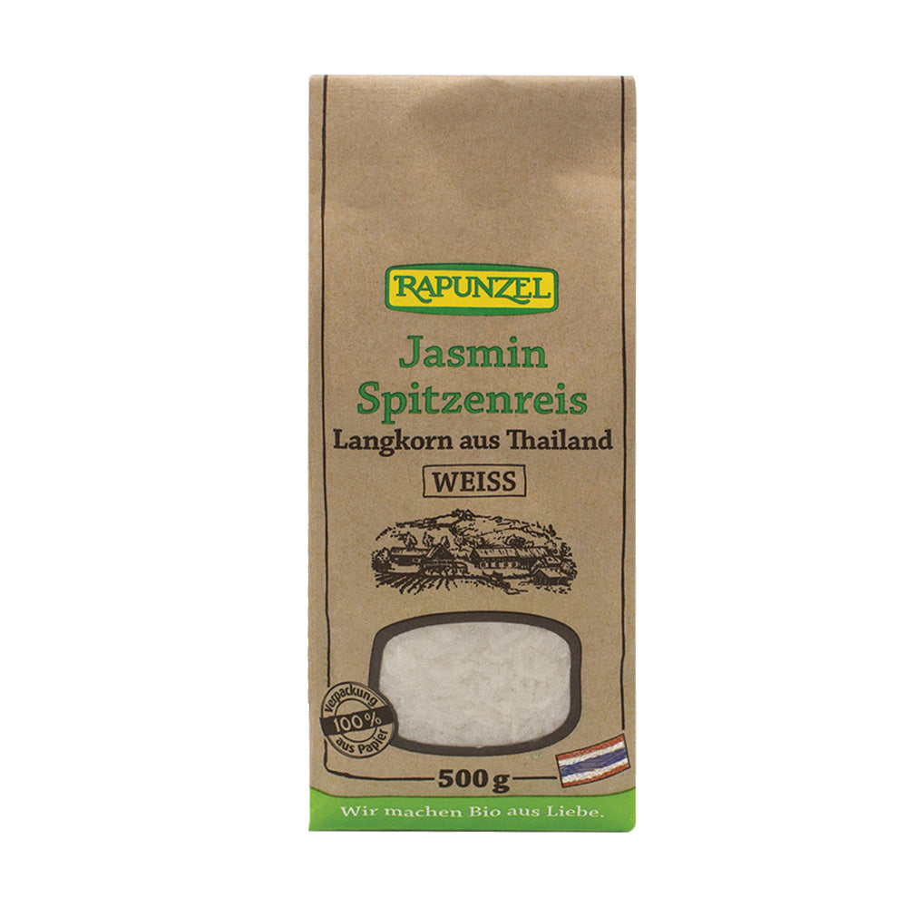 Rapunzel Jasmin Bio Premium Rice Long Grain White 500g-A